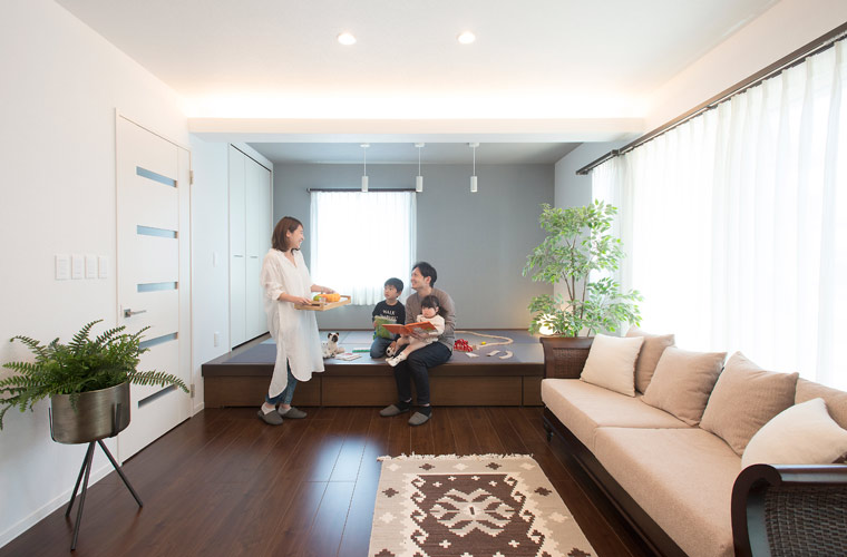 施工事例 セキスイハイム山陽 セキスイハイムさんよう 快適便利におしゃれと省エネ機能をプラス 共働き世帯の 欲しい が詰まったマイホーム Tanosumu たのすむ