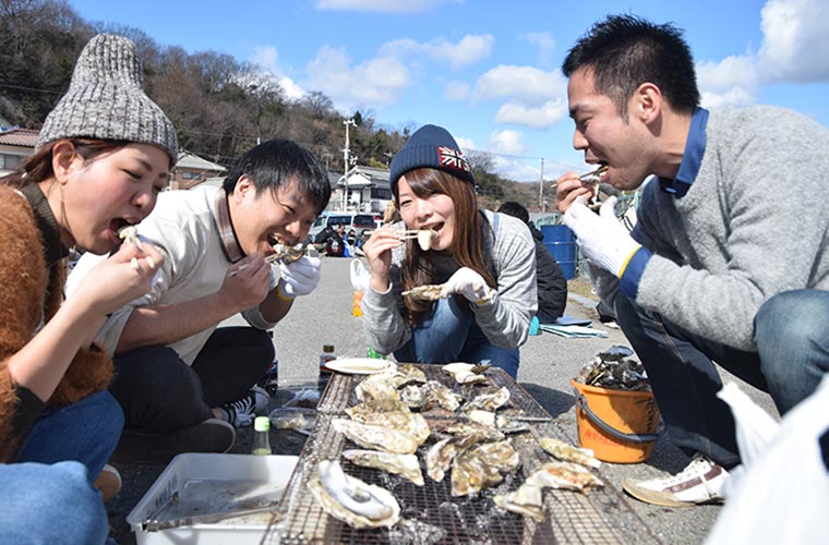 ぷりぷりの相生牡蠣を味わうなら 相生かきまつり へ 牡蠣尽くしの一日を満喫して Tanosu タノス 兵庫県はりまエリアの地域情報サイト