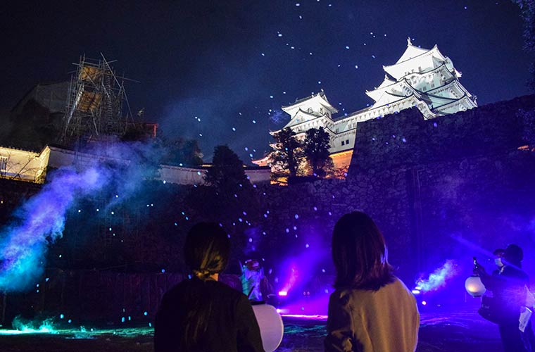 姫路城のナイトイベントで幻想的なライトアップと最先端の体験型イベントを Tanosu タノス 兵庫県はりまエリアの地域情報サイト