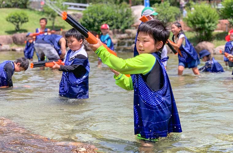 【神河町】この夏注目の水遊びイベント「じゃぶじゃぶ水合戦！ヨーデルの乱2022」開催！
