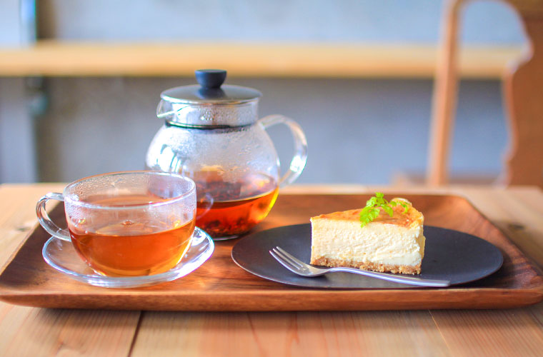 【姫路】花屋「vase」にカフェスペースがオープン♪こだわり紅茶と自家製スイーツを堪能