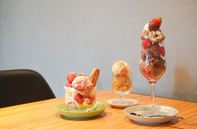 【姫路】カフェ「Furan(フラン)」に自家製アイスが自慢のパフェが登場！クッキーやケーキも