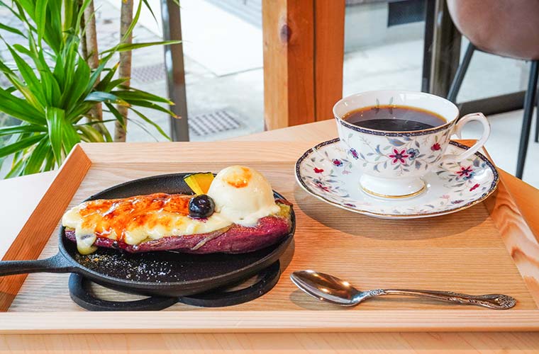 【佐用】焼き芋専門店「壺焼芋Cafe 和幸」紅蜜芋を壺で焼いた『壷焼芋』が自慢！芋のかき氷も