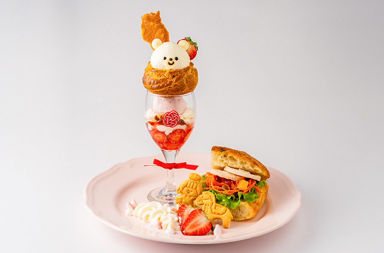 【たつの】月曜日のみ営業「いちごはんカフェ」人気の料理教室が手がける月替わりパフェに胸キュン♪