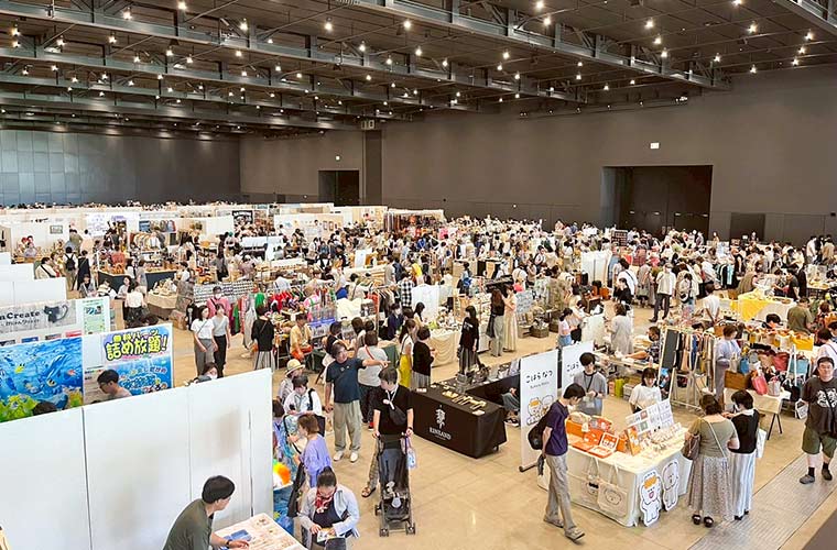 アクリエひめじで「アート＆てづくりバザール」を開催！約300のクリエイターが手がける店舗が大集結
