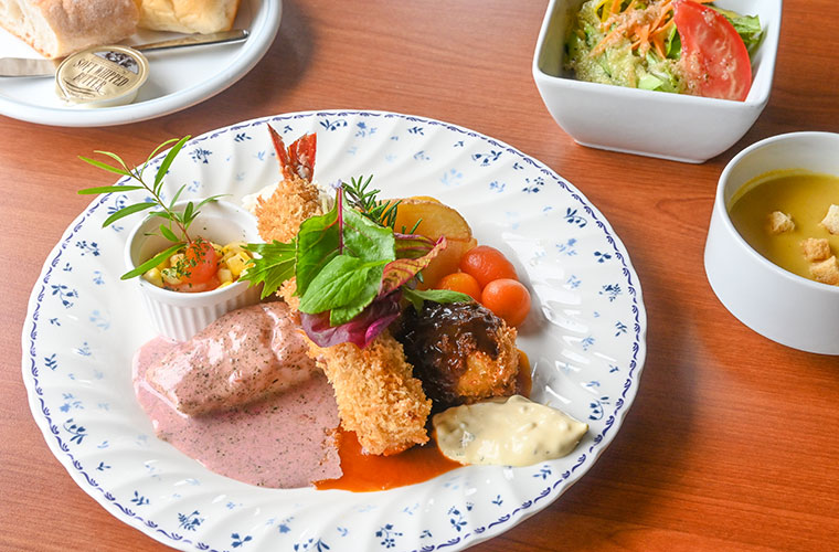 【姫路】「洋食屋 料理番」一流ホテルで腕を磨いたシェフの絶品料理を♪日替わりランチにデザートも