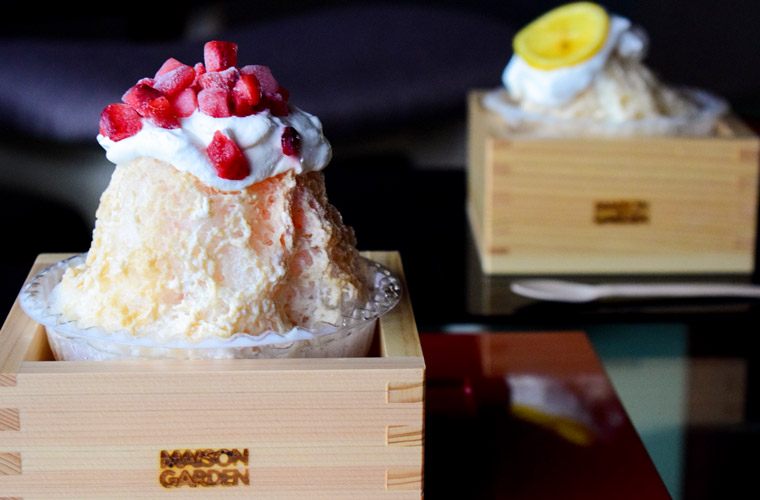 【赤穂】「MAISON GARDEN かき氷 滴」オープン！老舗酒造の酒粕香る大人のかき氷が話題