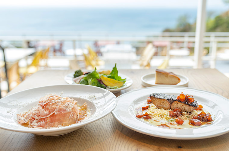 【淡路】「TRATTORIA amarancia」オーシャンビューで味わう本格イタリアン♪