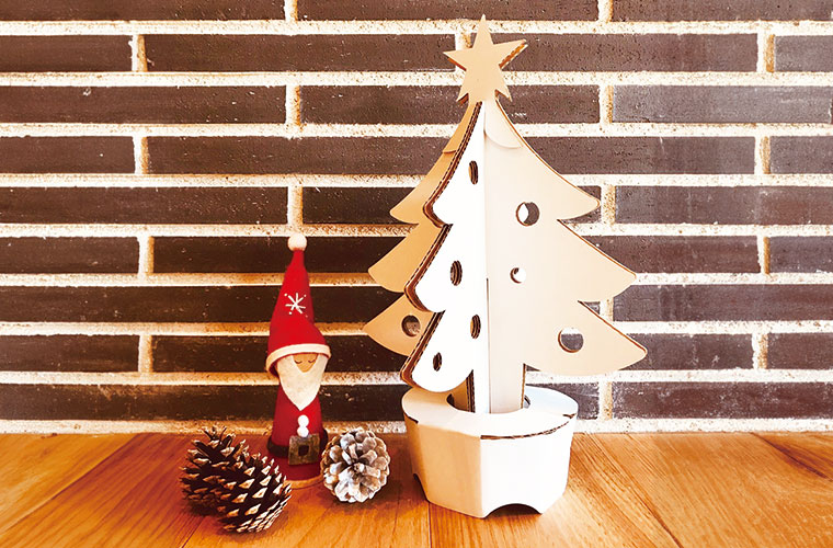 【加古川】「わくわくXmasクラフトフェスタ」開催！世界に一つだけのオリジナル作品を段ボールで♪