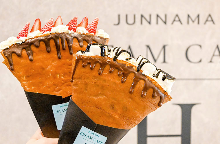 【姫路】駅地下に「純生 Cream Cafe H」オープン♪純生クリームを使用した極上クレープを