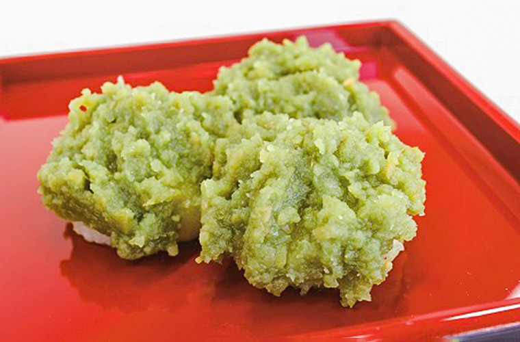 和菓子を手がける「東北銘菓 日進堂」がピオレ姫路に登場！優しい甘さの「ずんだ餅」を味わって♪