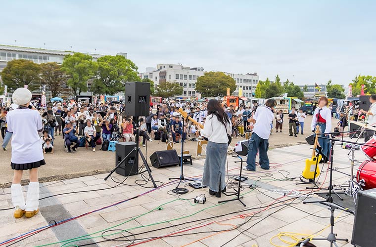 【姫路】音楽×グルメの祭典「ぐるメロっ！」が大手前公園で開催！マルシェやキッズエリアも♪