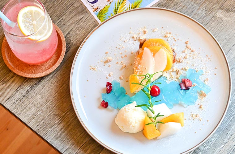 【加古川】「SRカフェ」オープン！南国気分を味わう彩りランチや貝殻スイーツに注目♪